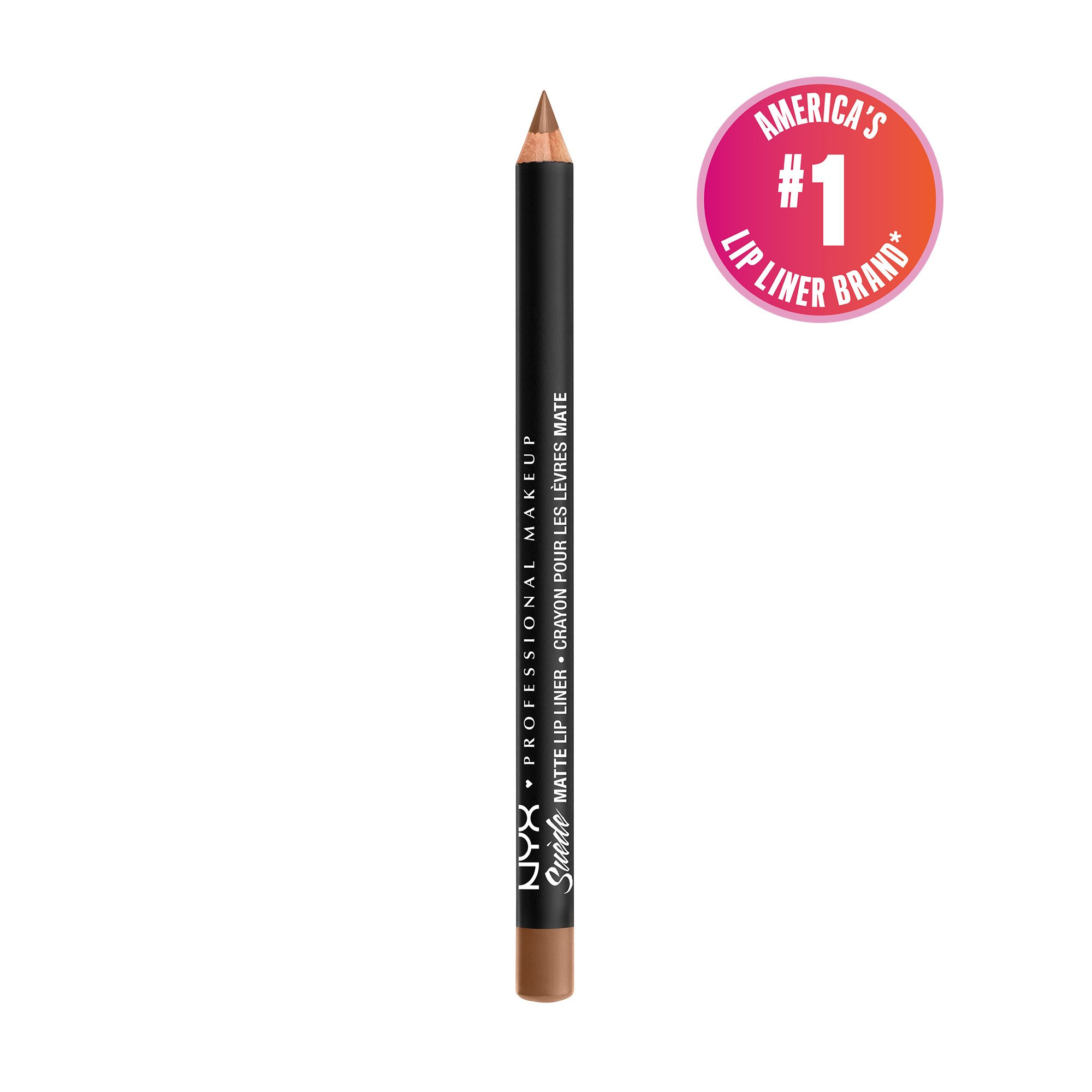 NYX Professional Makeup Suede Matte Lip Liner, velvet smooth matte finish, vegan formula Sandstor... | Walmart (US)