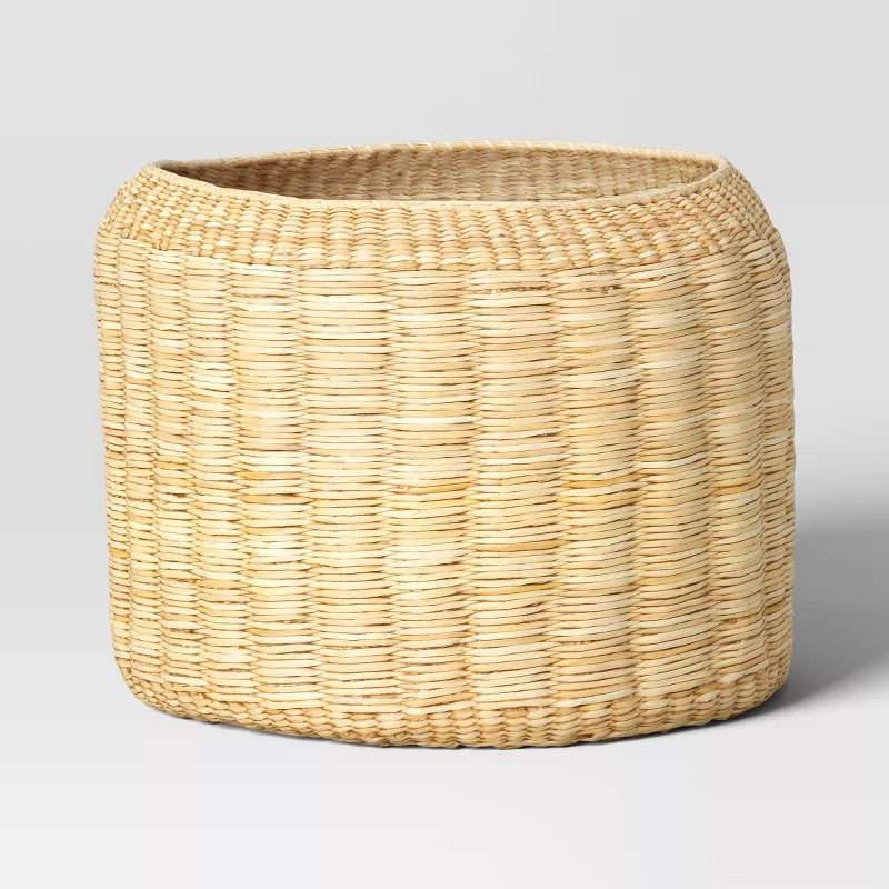 Large Ribbed Woven Hive Basket - Threshold™ | Target