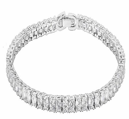 Highly rated CZ tennis bracelet, perfect for when you want to leave the real thing at home!
Accessories. Affordable fashion. Statement jewelry. Amazon find  

#LTKFindsUnder50