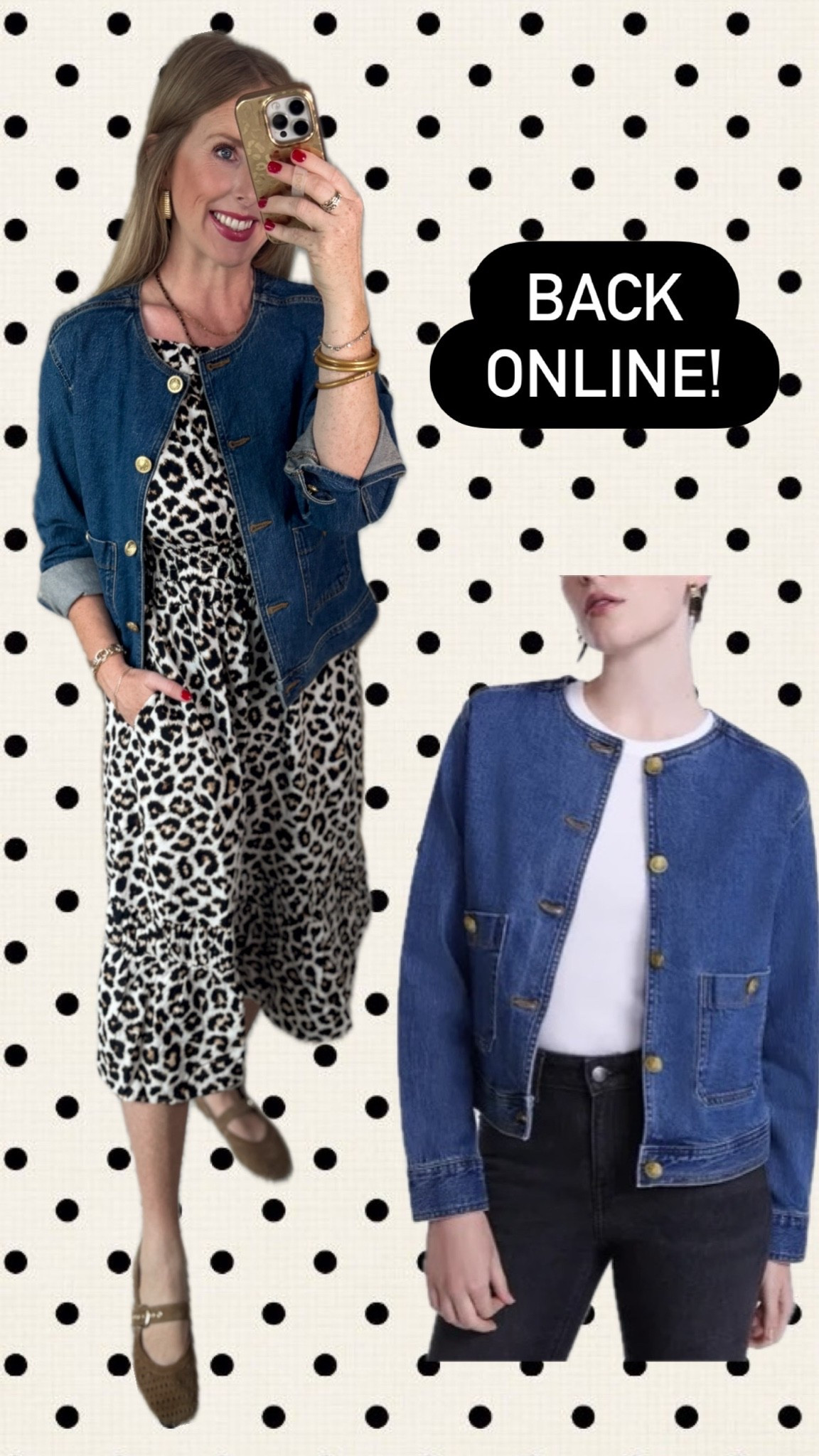 Walmart lady jacket back online!!!

#LTKootd