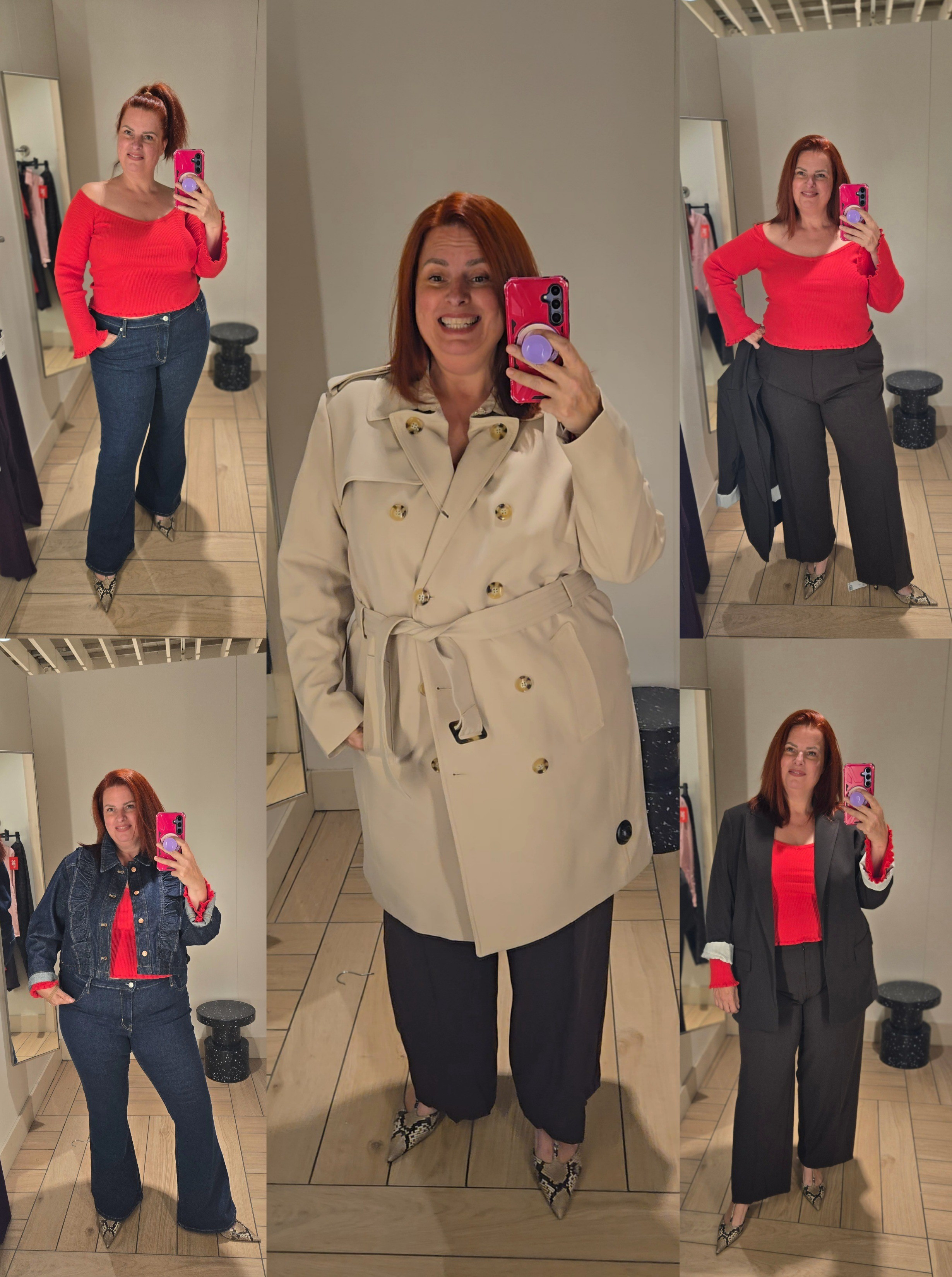 Mes coups de 💖 chez #H&M Montreal Anjou. Malheureusement le Blazer est en boutique seulement.. ..... LTKquebec .... LTKmontreal 

#LTKcanada #LTKover50style #LTKcurves