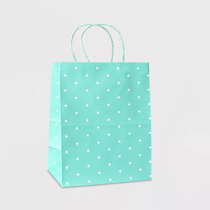 Small Dot Print Bag Mint - Spritz&#8482; | Target
