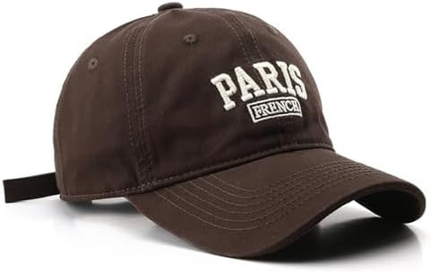 Paris Hat Unisex Baseball Cap Soft Sun Hat Adjustable Trucker Cap | Amazon (US)