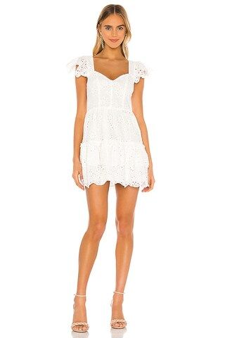 Lovers and Friends Sorrento Dress in White from Revolve.com | Revolve Clothing (Global)