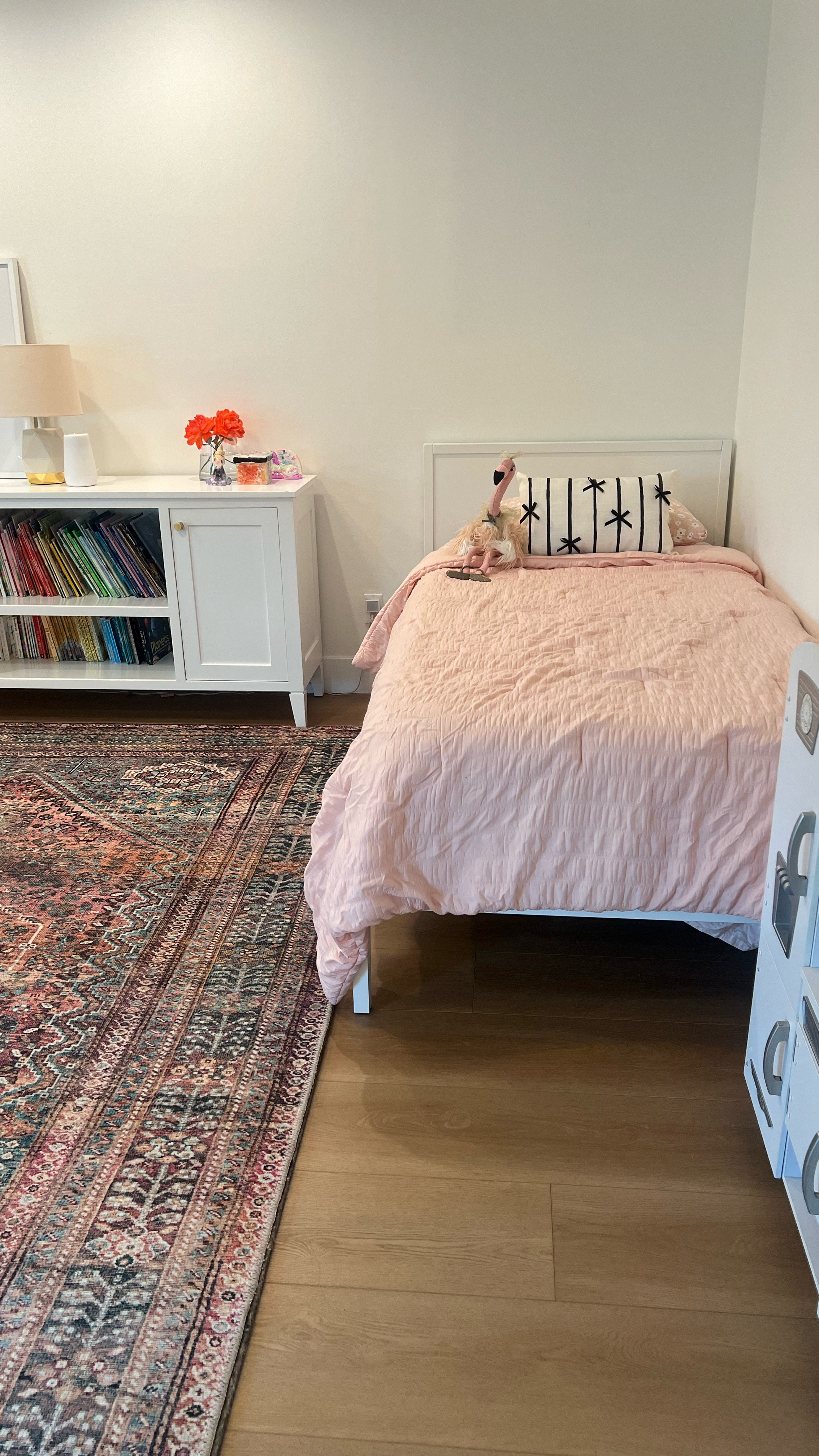 Everyone’s been asking how the house is coming along and I keep saying, one box at a time! However, my girls’ room is definitely the farthest along and I’m absolutely in love with how it’s coming together (so are the girls). Here’s my list for the main beds, bedding, and accessories. Enjoy!

#LTKHome #LTKFamily #LTKKids
