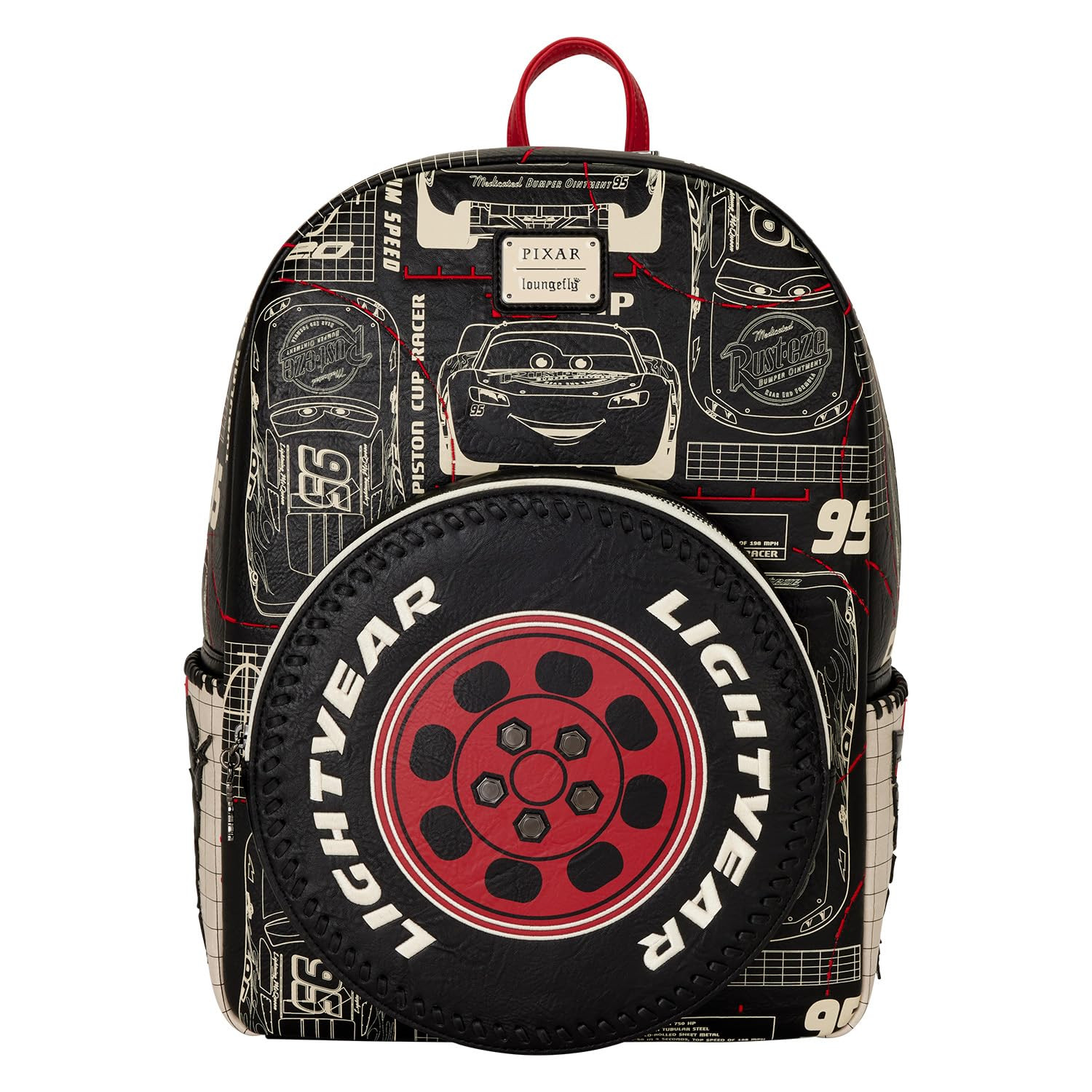 Loungefly Pixar Cars Full-Size Backpack | Amazon (US)