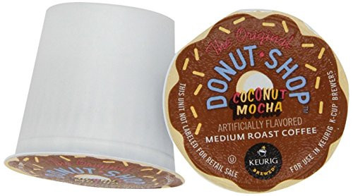 The Original Donut Shop Coconut Mocha, Single-Serve Keurig K-Cup Pods, Flavored Medium Roast Coffee, 24 Count | Amazon (US)