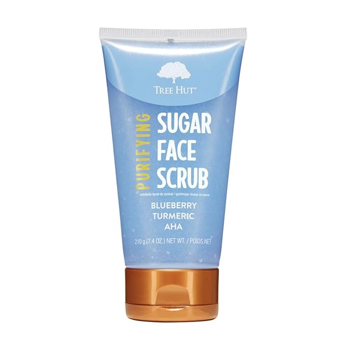 Tree Hut Purifying Blueberry & Turmeric Face Scrub, 7.4 oz | Amazon (US)