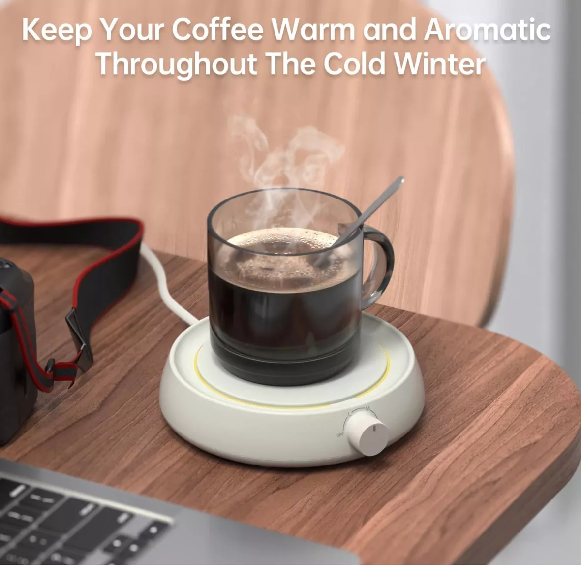  ANBANGLIN Smart Mug Warmer, Coffee Mug Warmer for Desk