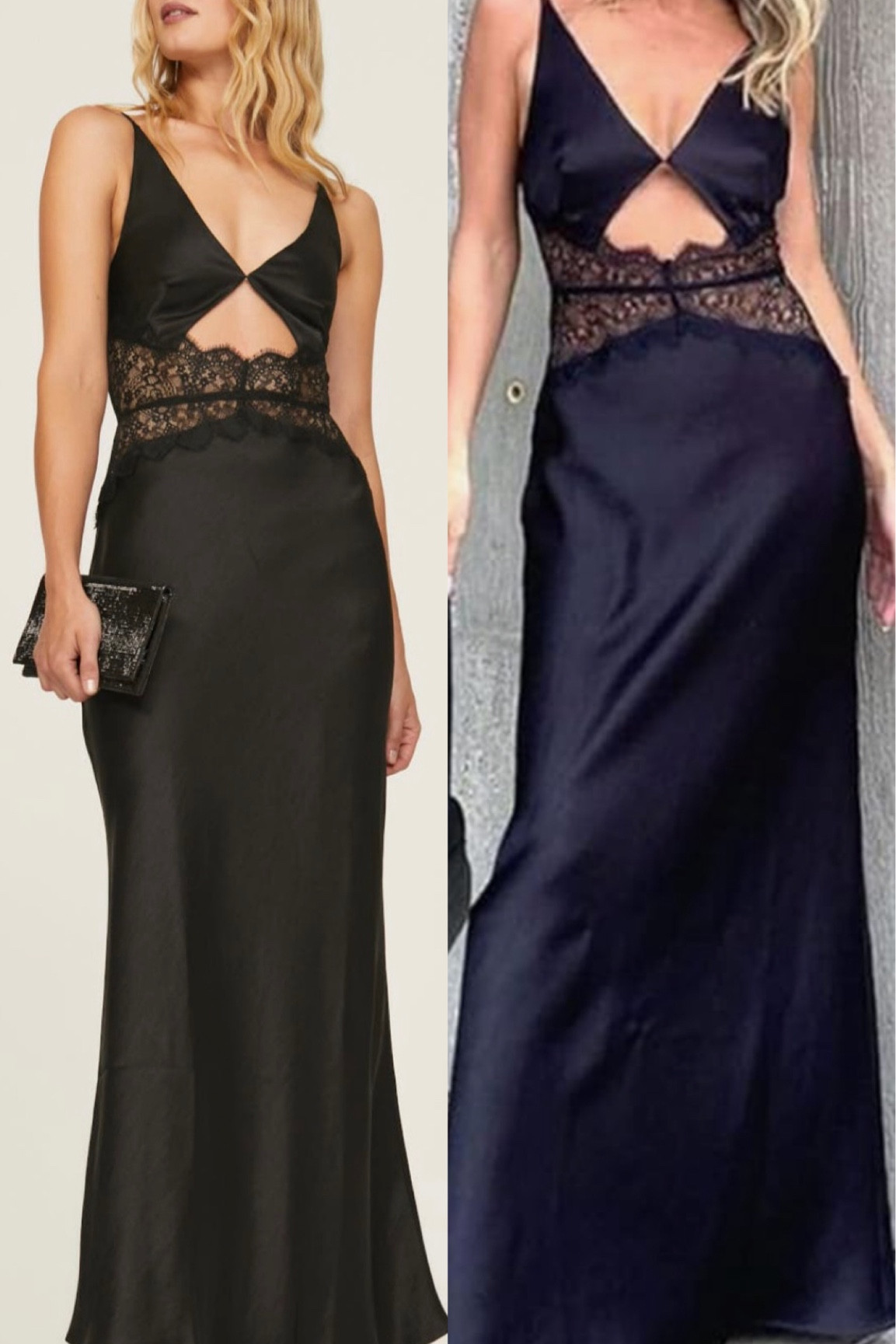 Which is the luxury option and which is the dupe?

#LTKWedding #LTKMidsize #LTKParties