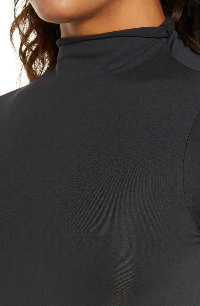 Essential Bodysuits Mock Neck Long Sleeve Bodysuit | Nordstrom