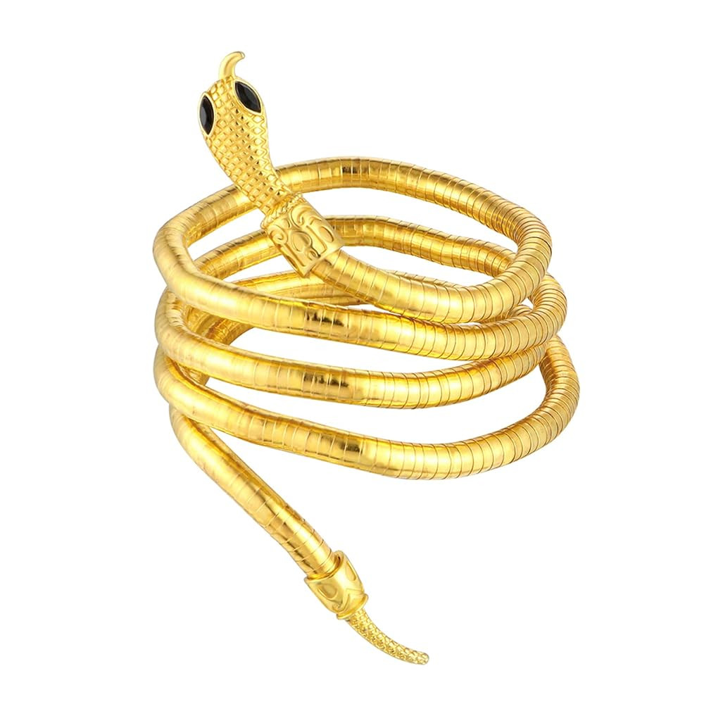 Bendable Snake Necklace for Women Flexible Adjustable Snake Bracelet Choker Halloween Gifts | Amazon (US)