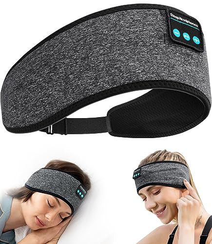 Sleep Headphones Wireless Headband Headphone, Adjustable Soft Sleeping Headphones, Birthday Gifts Christmas Stocking Stuffers for Men Women Father Husband Wife | Amazon (US)