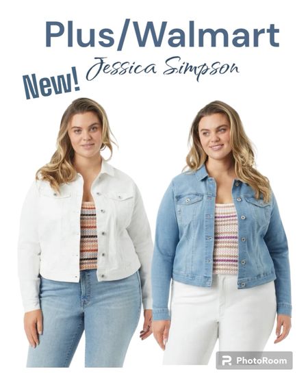 Jessica Simpson new affordable clothing line on Walmart. Cute Jean jacket in plus. 

#plusjeanjackets

#LTKplussize #LTKfindsunder50