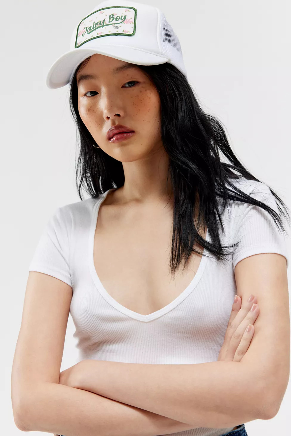 Dairy Boy Floral Foam Trucker Hat | Urban Outfitters (US and RoW)