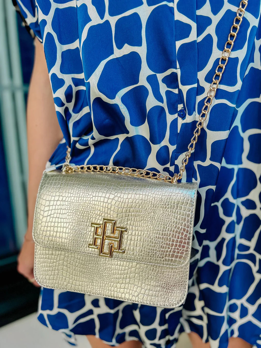 Rory Gold Crossbody | Caroline Hill