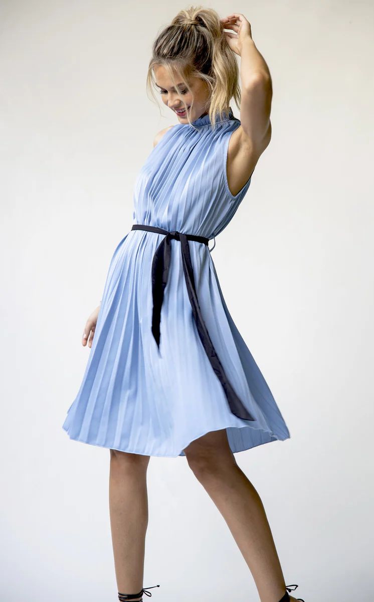 D'orsay Pleat Dress | Bishop + Young
