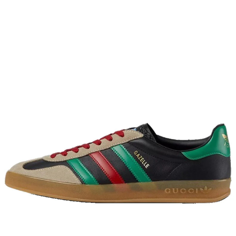 Adidas x Gucci Gazelle 'Black Green Red' 726487-AAA43-9549 | KICKS CREW