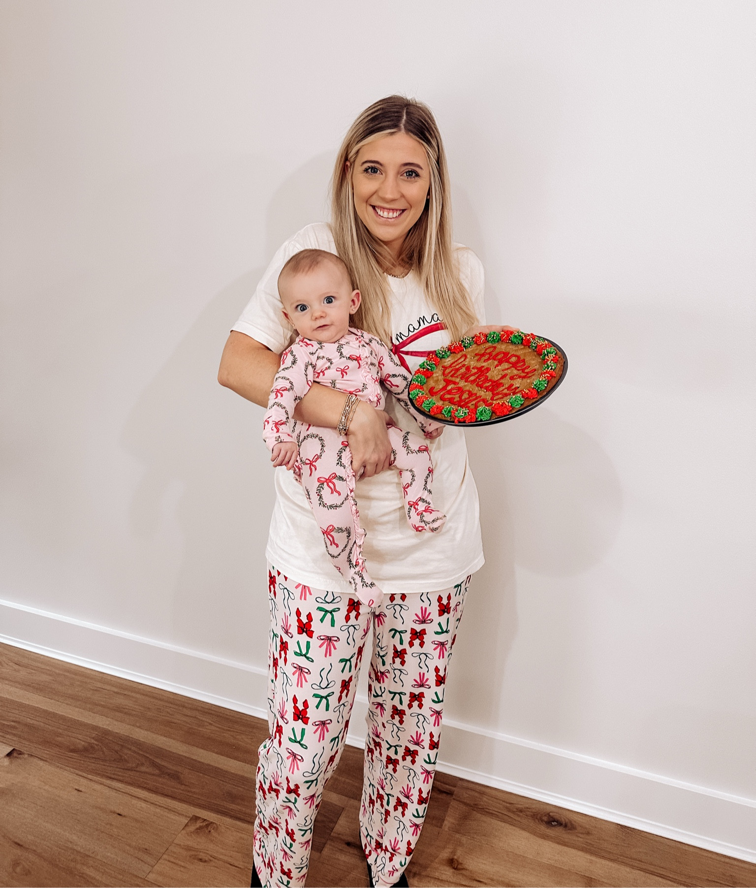 Started a new Christmas tradition with our girl, birthday cake for Jesus & a slice for Santa 🍪🎅🏼❤️ 

#LTKBaby #LTKHoliday #LTKSeasonal