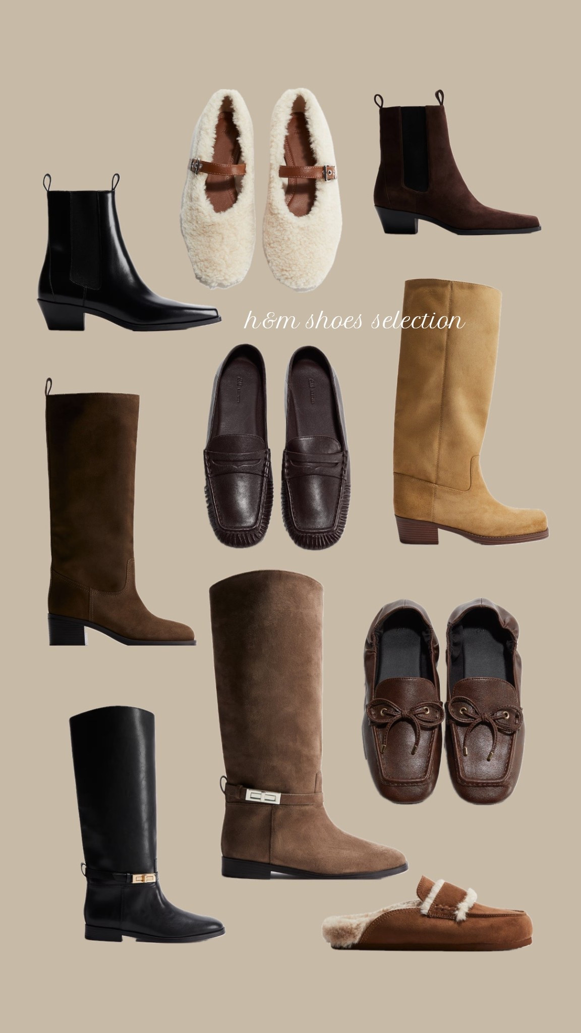 h&m shoes selection fall/winter #fallfashion #boots #loafers #hm

#LTKfrance #LTKshoes #LTKwinter