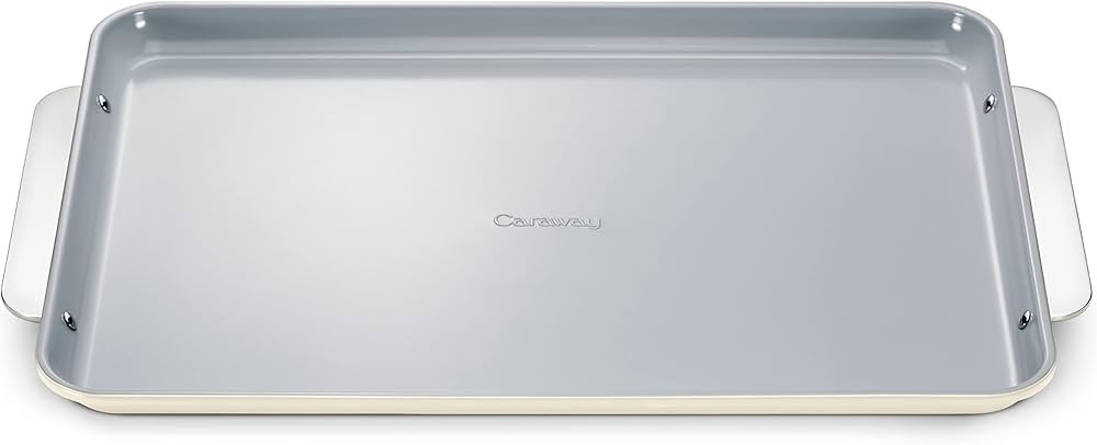 Caraway Non-Stick Ceramic Baking Sheet - Naturally Slick Ceramic Coating - Non-Toxic, PTFE & PFOA... | Amazon (US)