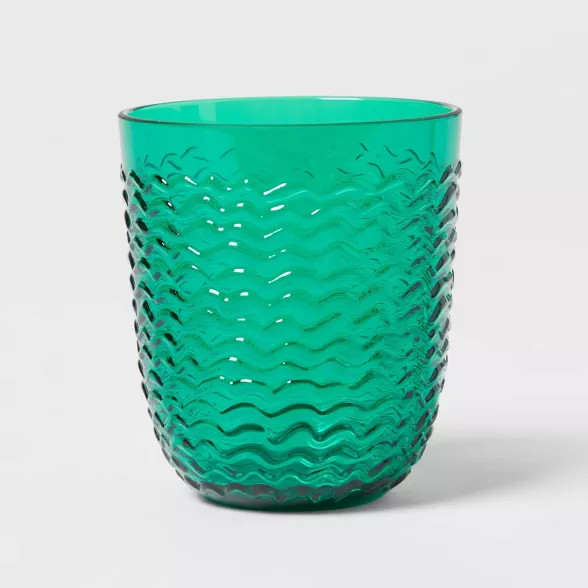 13oz Plastic Wave Texture Short Tumbler - Opalhouse™ | Target