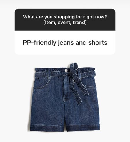 Postpartum friendly shorts and jeans 

#LTKBump #LTKStyleTip #LTKFamily