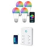 Smart Light Bulbs and Smart Outlet Extender Work with Alexa, Google Home | Amazon (US)