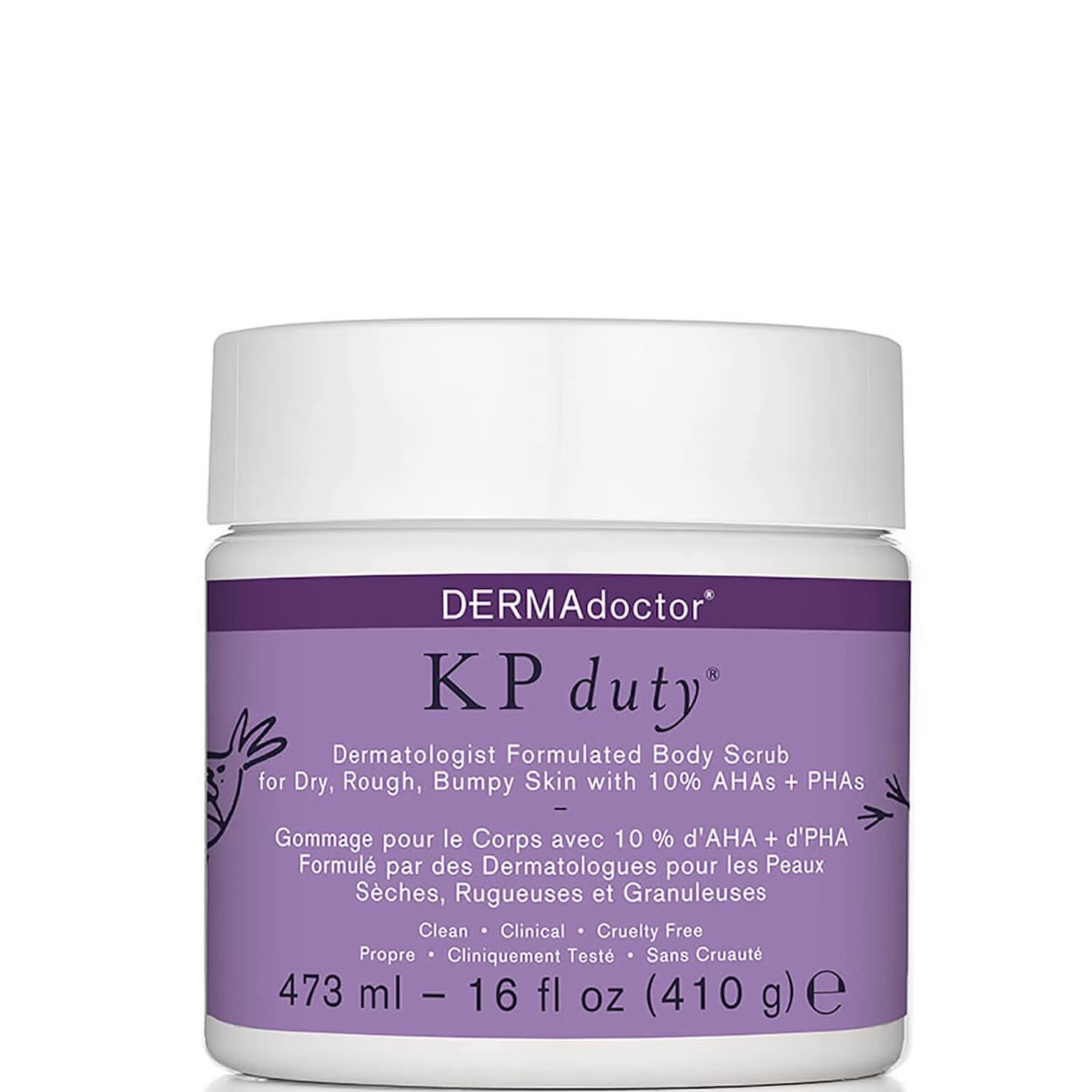 DERMAdoctor KP Duty Dermatologist Formulated Body Scrub (Various Sizes) | Skincare RX