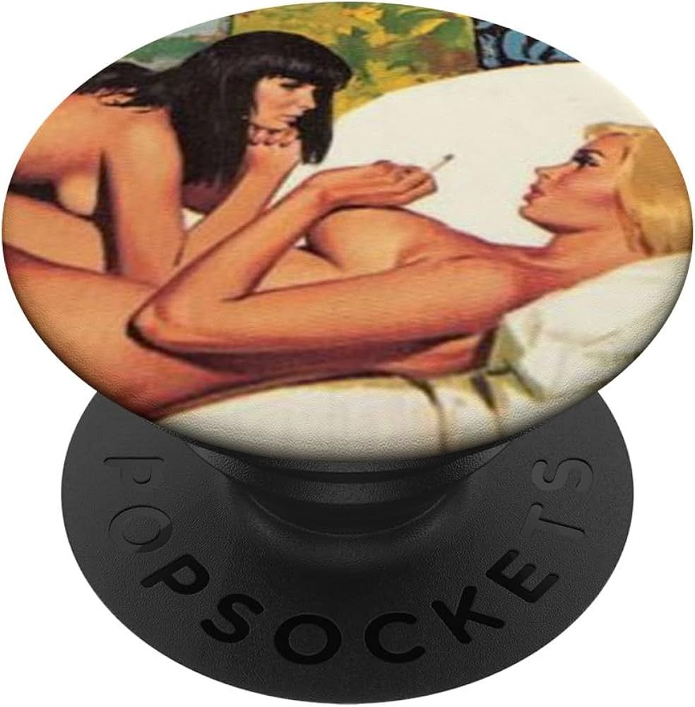 Sexy Naked Lesbians Pin Up Girl Nude Lesbian Lovers PopSockets PopGrip: Swappable Grip for Phones... | Amazon (US)