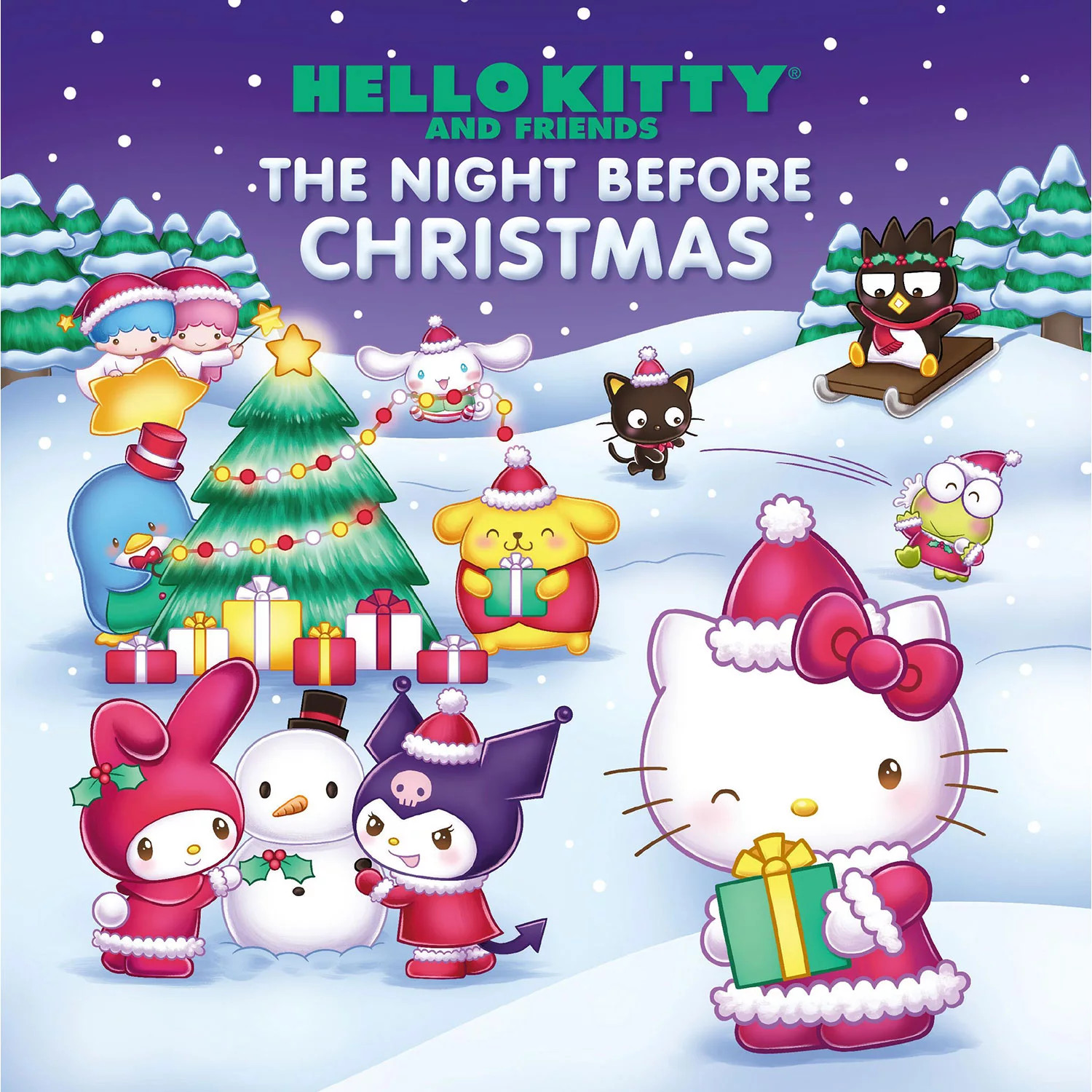 Hello Kitty and Friends The Night Before Christmas, Hardcover | Sam's Club