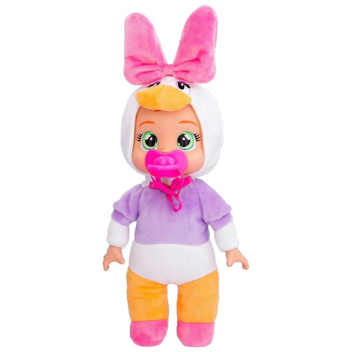 Cry Babies Disney 9" Plush Baby Doll Tiny Cuddles Inspired By Disney Daisy That Cry Real Tears | Target