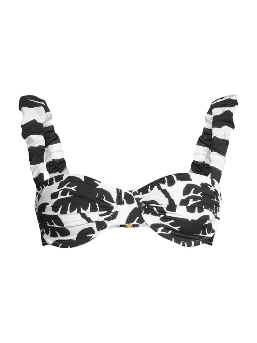 Coconut Ruffled Underwire Bikini Top | Saks Fifth Avenue