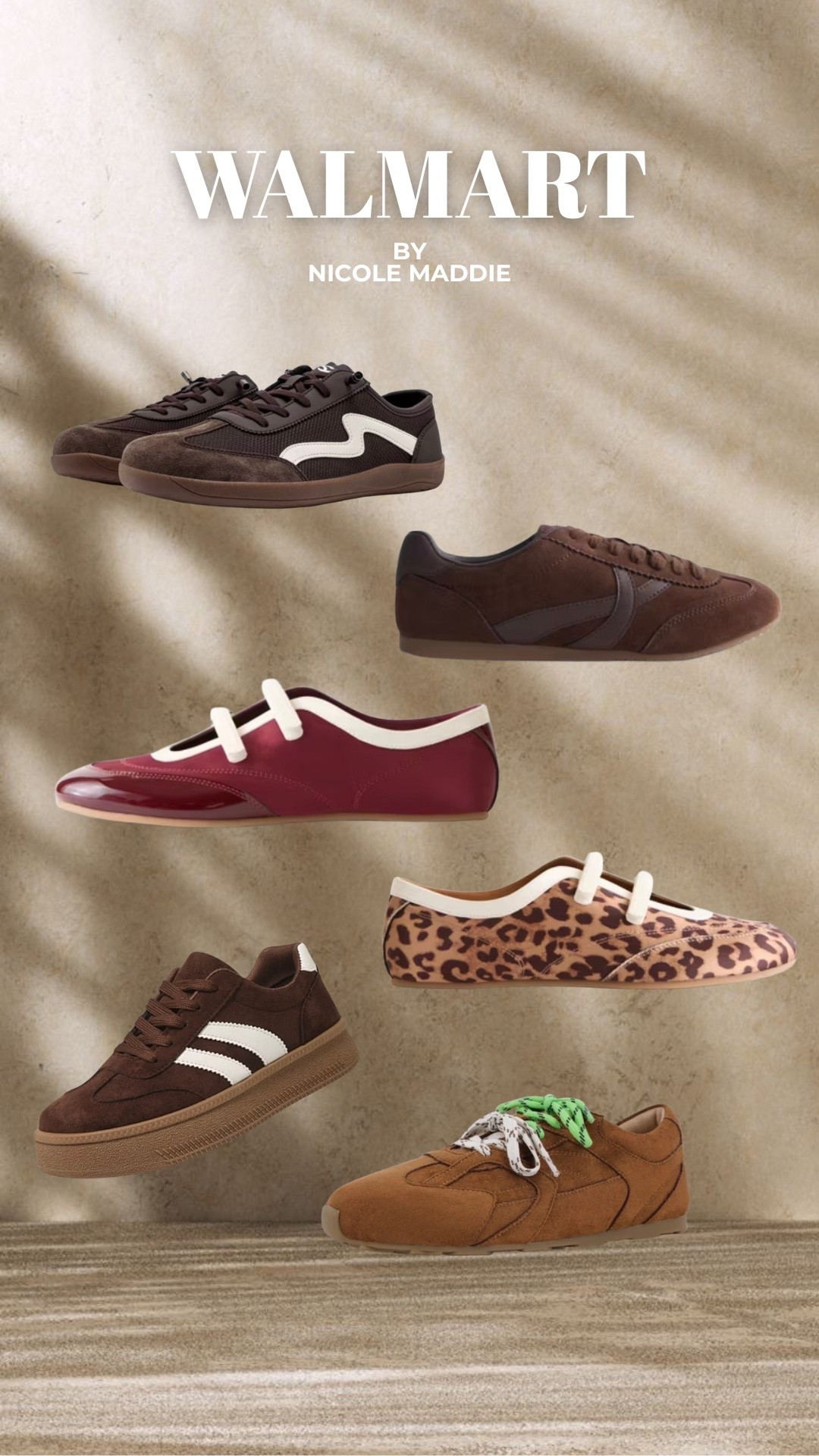 Walmart Fall Sneakers to complete your fall outfit. 

Brown sneakers, animal print, under $40

#LTKootd #LTKgrwm #LTKSeasonal
