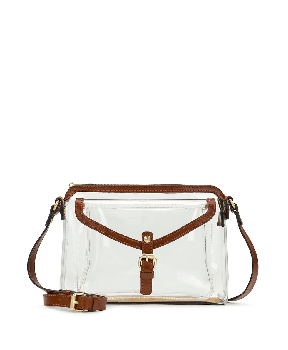 Avellino Crossbody 
         Clear Bag | Patricia Nash Designs