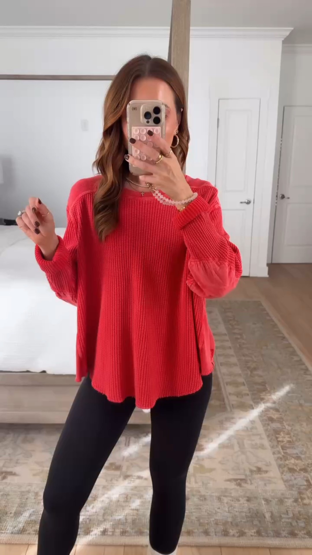 Free People Blake Thermal in XS. This is a great gift!! Legging-friendly top! Tunic top. Lululemon align leggings. Amazon slouchy socks. Ugg Goldenstar clogs - I went up half a size to make room for socks. 


#LTKHoliday #LTKGiftGuide #LTKootd