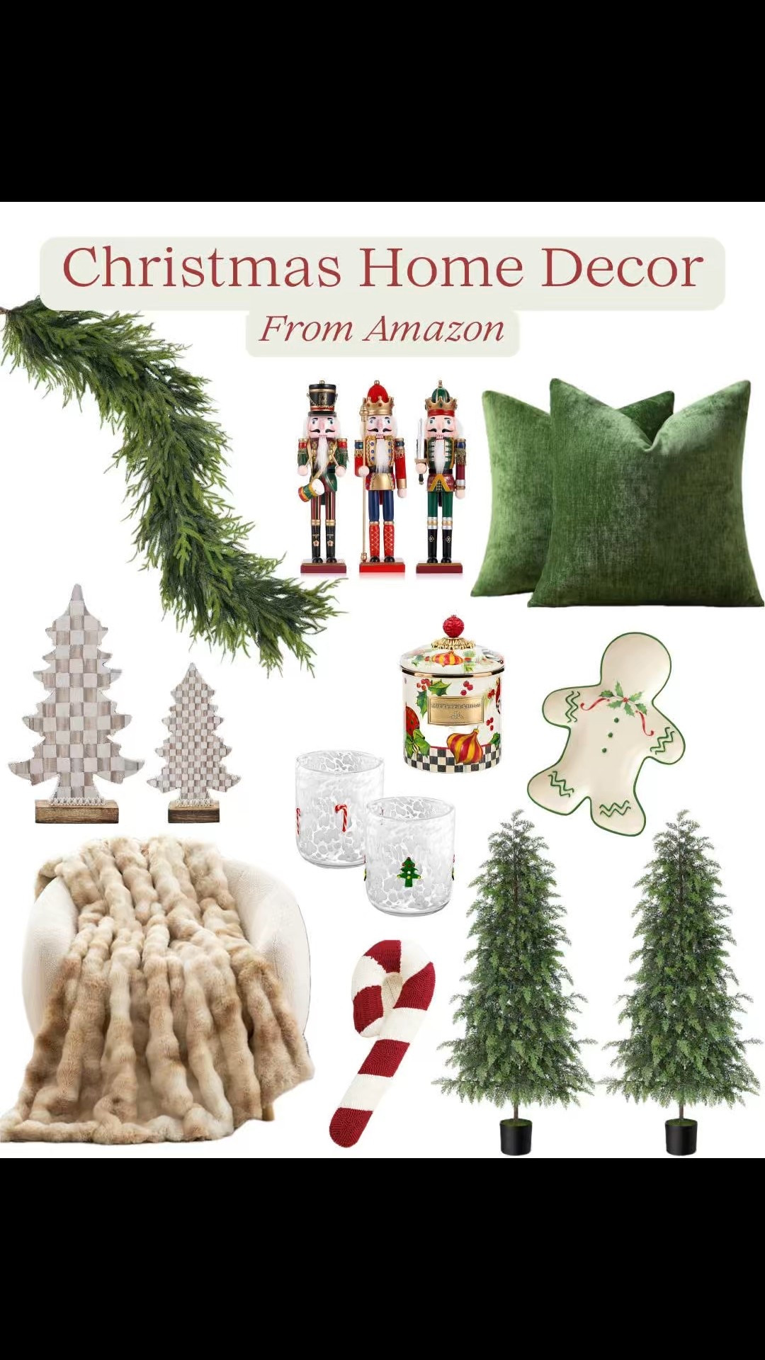 Christmas home decor from Amazon! 🎄🎅🏼 #christmasfinds #holidayhomedecor 

#LTKGiftGuide #LTKHome #LTKHoliday