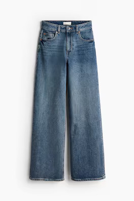 Wide High Jeans | H&M (US + CA)