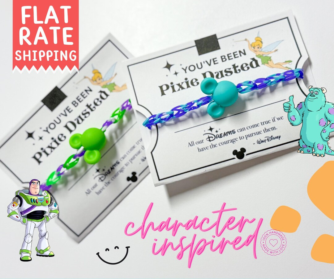 Pixie Dust | You’ve Been Pixie Dusted | Handmade Disney Bracelets - Etsy | Etsy (US)