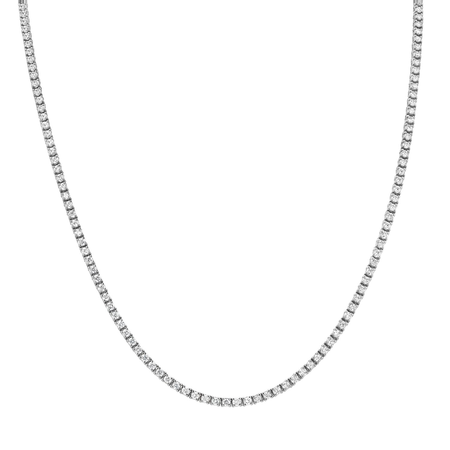 16" Classic Tennis Necklace | Milliard Diamond Concierge