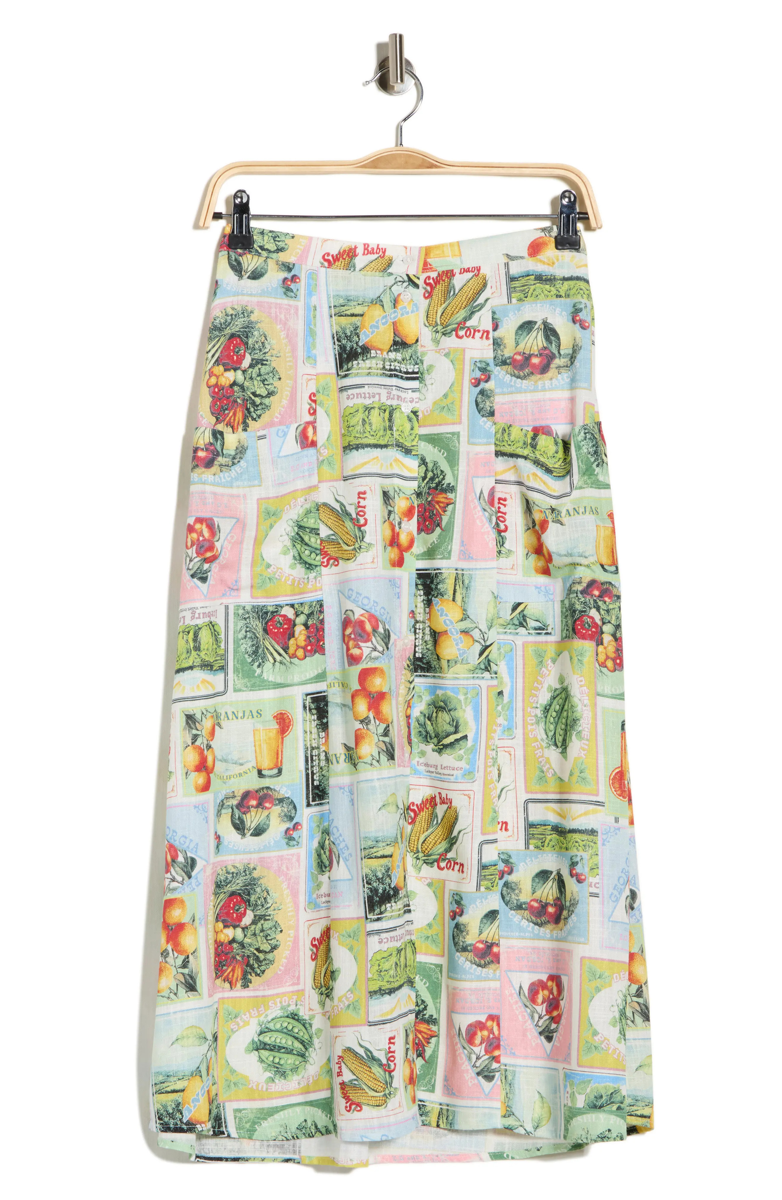 Button Front Skirt (Women) | Nordstromrack | Nordstrom Rack