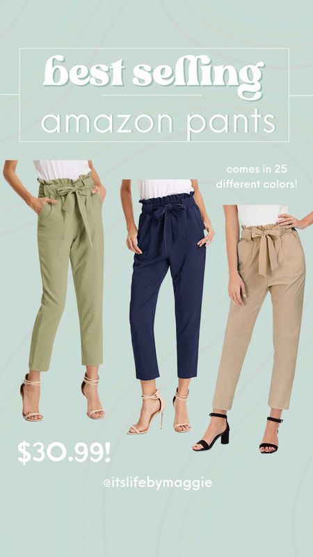 Best selling business casual pants from amazon and only $30.99! Comes in so many colors too!

#businesscasual #amazonfashion #amazonfinds #navypants #workwear #waisttiepants #office #workwearoutfits 

#LTKFind #LTKunder50 #LTKworkwear