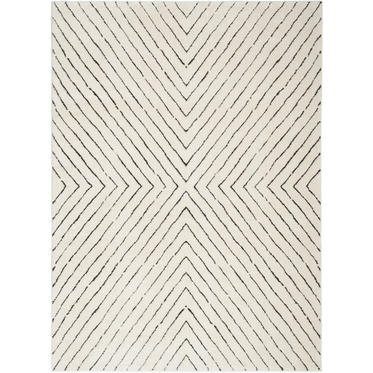 Nourison Cozy Modern Scandinavian Indoor Area Rug | Target