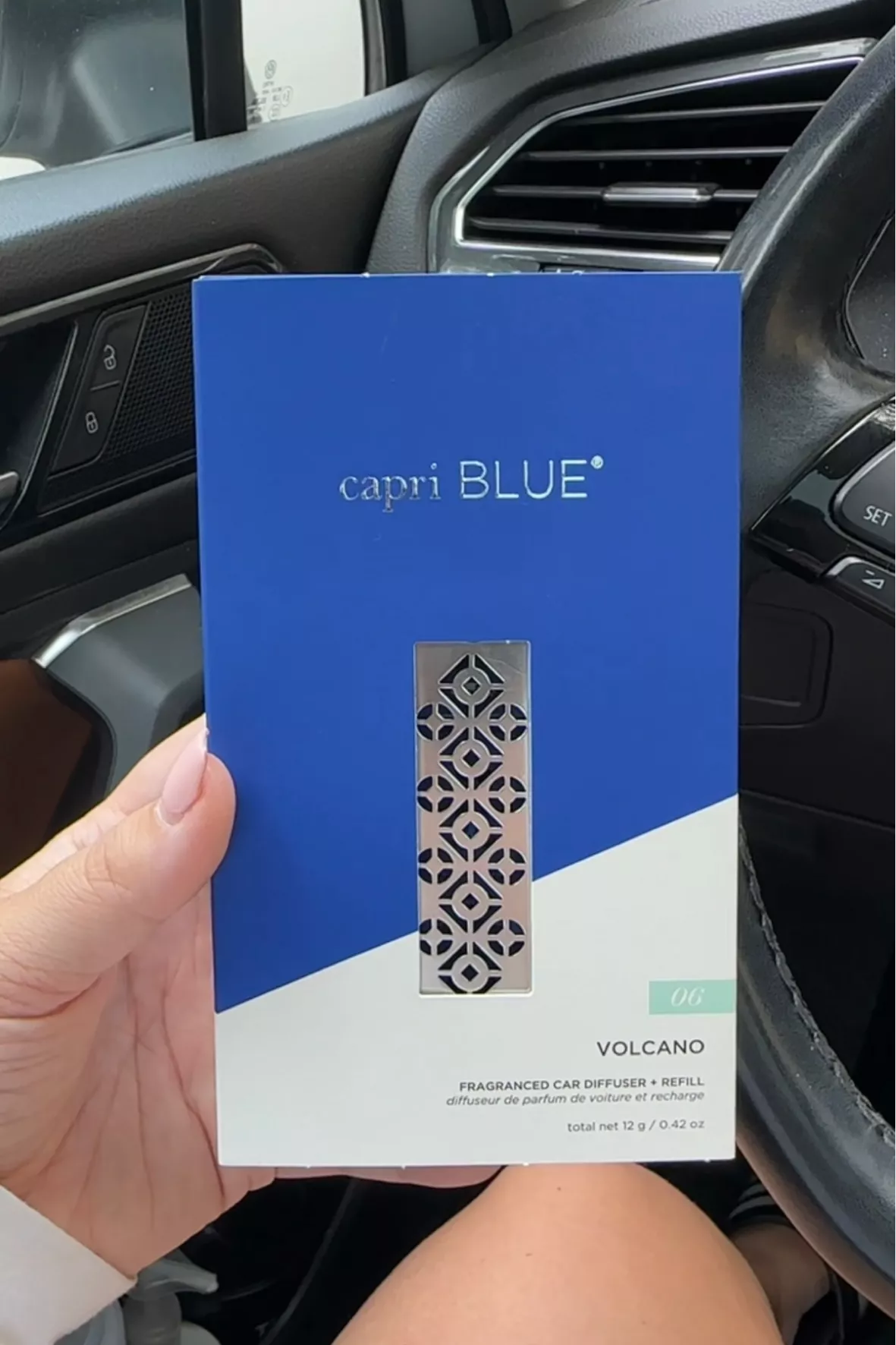 Capri Blue | Volcano Fragranced Car Diffuser Refills
