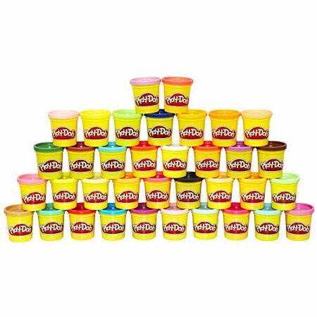 Play Doh Mega Pack 36 Cans Lots For Sale Assorted Color Refill Bulk Game | Walmart (US)