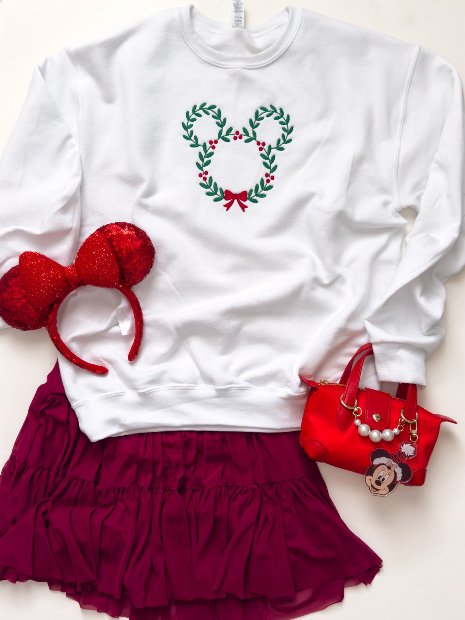 Disney Christmas Outfit for the Parks. #disneyootd #disneyoutfit #disneychristmasoutfit #disneychristmasparty

#LTKHoliday #LTKGiftGuide #LTKTravel