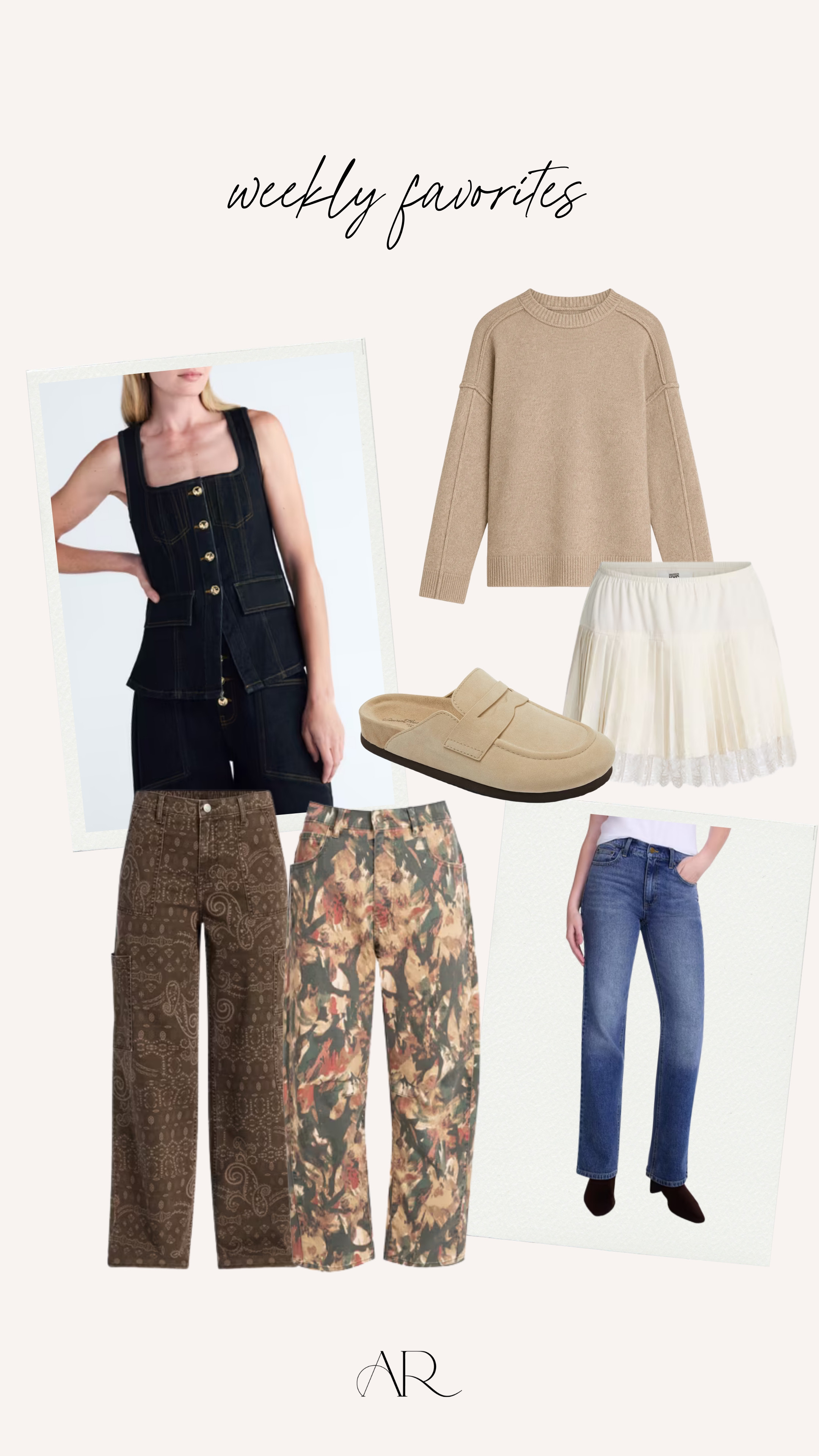 my favorites this week! I've been wearing these loafers on repeat!

 

 #LTKgrwm #LTKootd #LTKMidsize