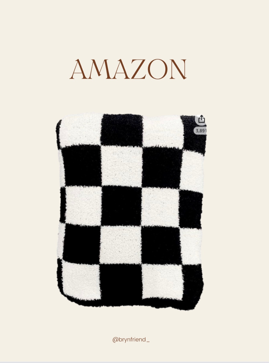 Amazon checkered throw blanket! #amazon #checkeredblanket #amazonblanket #throwblanket 

#LTKhome #LTKunder50 #LTKFind