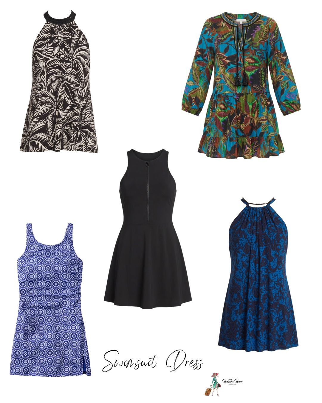 Today’s swim dresses are great options when you are water ready but you don’t want to bare it all. Appropriate for certain occasions and makes you feel confident

#LTKOver40 #LTKSwim #LTKActive