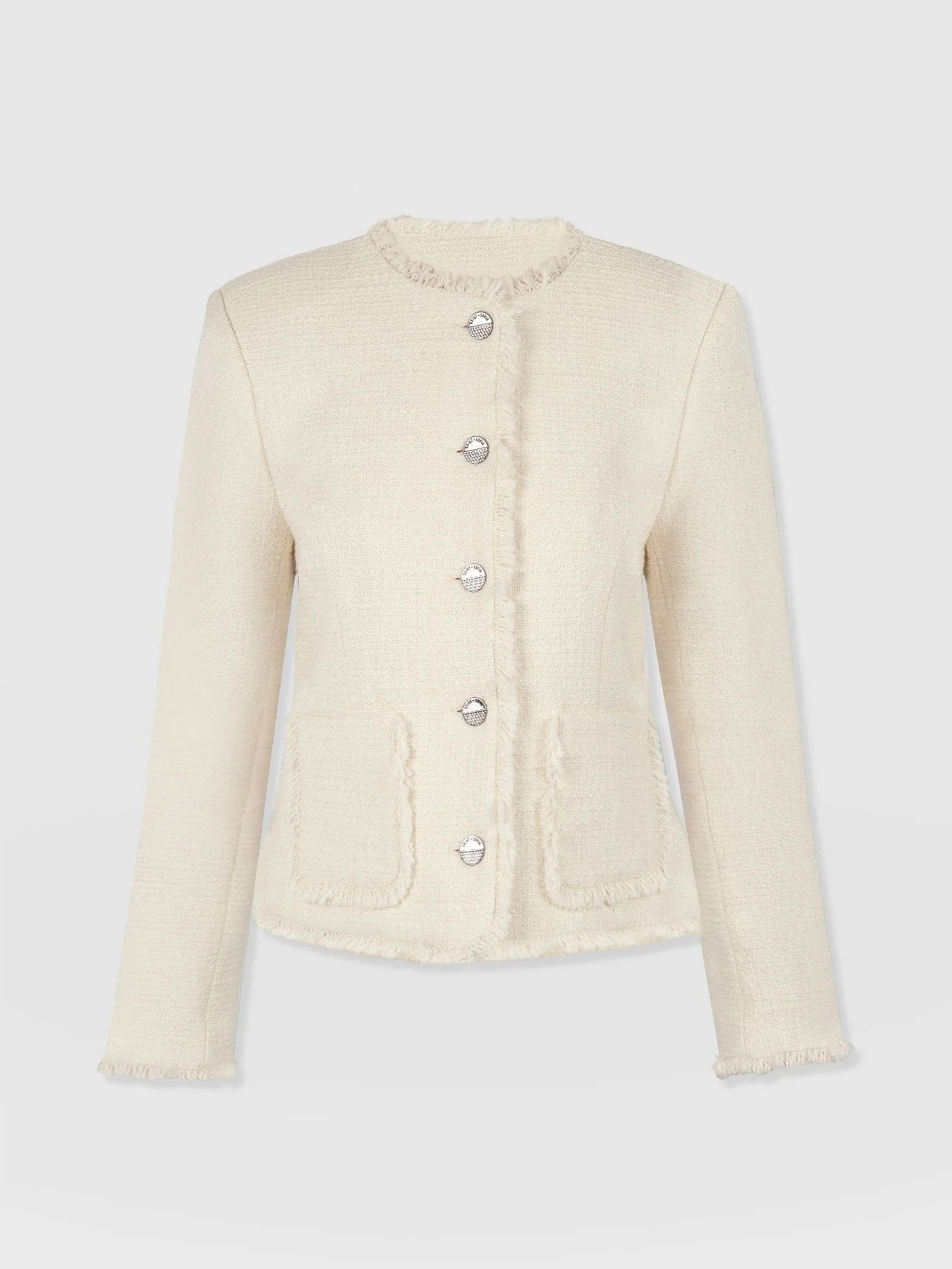 Ashby Jacket - Cream | Saint + Sofia